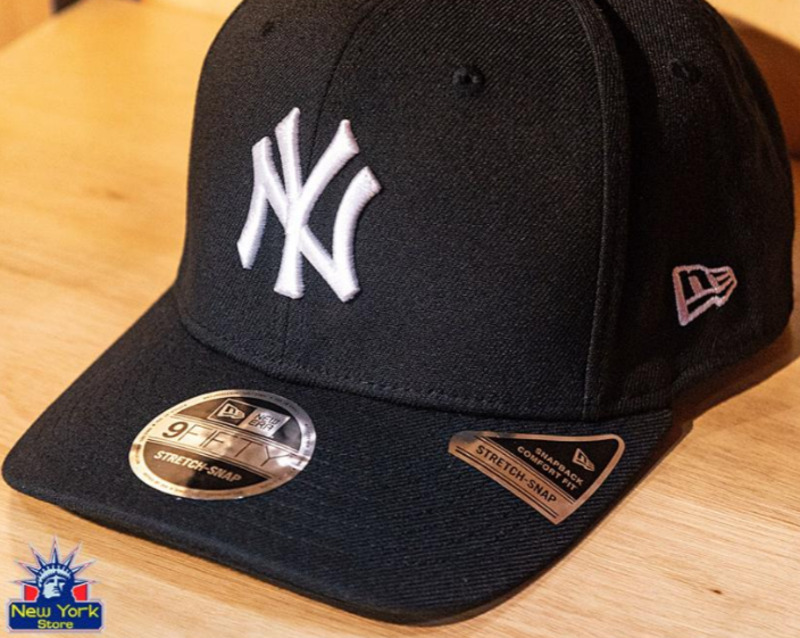 New Era - Gorra elástica para hombre, diseño de Yankees