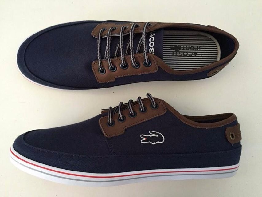 tenis lacoste jeans