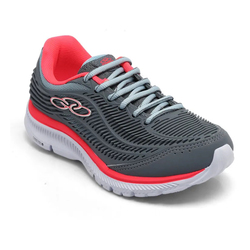 CALZADO OLYMPIKUS CHOICE KIDS GRIS/ROSA FEM N 8 Cod:43531406-S/R
