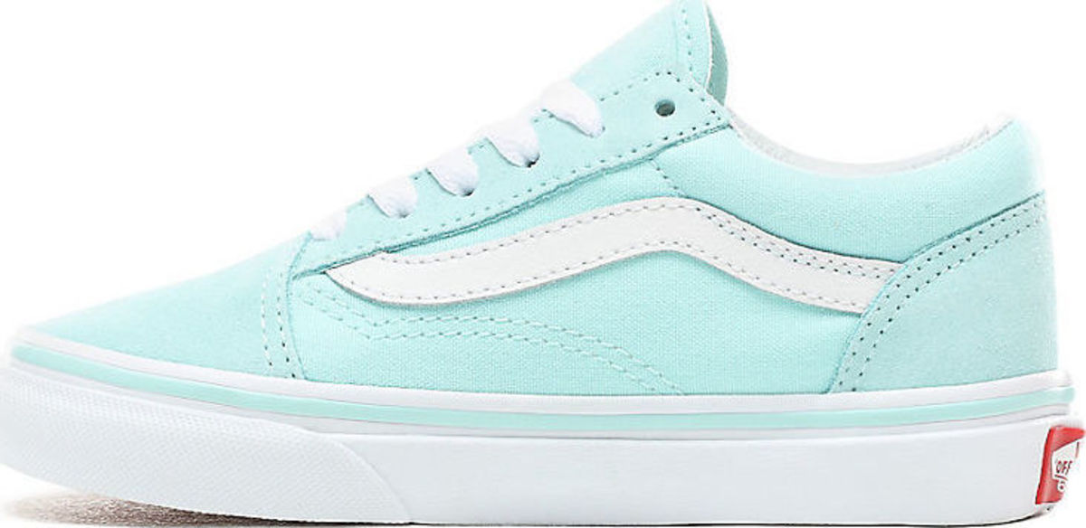 vans verde agua
