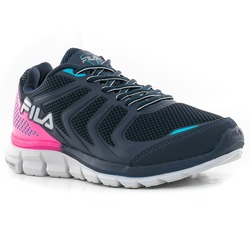 CALZADO FILA POWERFULL AZUL MARINO/ROSA FEM N143 Cod:51J494X-2807