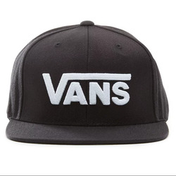 GORRA VANS DROP V II LOGO NEGRO/BLANCO Cod:VN0A36ORY28