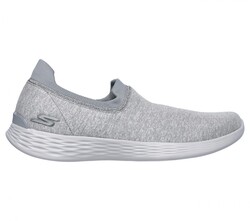 CALZADO SKECHERS YOU WALK GRIS FEM N 67 Cod:15821/GRY