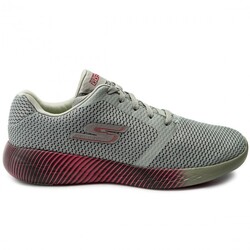 CALZADO SKECHERS GO RUN 600 GRIS/PINK FEM N136 Cod:15067/CCPK