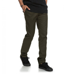 PANTALON DC SHOES WORKER SLIM VERDE MUSGO MASC Cod:P03135KRY0