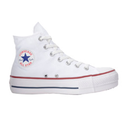 CALZADO CONVERSE ALL STAR BLANC CAO ALTO FEM N54 Cod:CT04940003