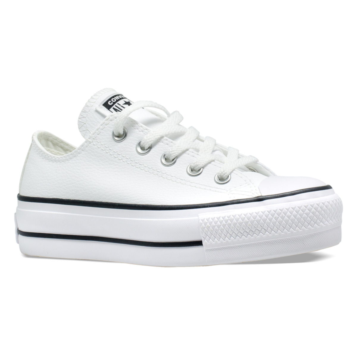 CALZADO CONVERSE PLATAFORMA CUERO BLANCO FEM N55 Cod:CT09830001 - Converse - New York Store No Paraguay Tienda Ropas, y Calzados