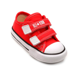 CALZADO CONVERSE INFANTIL ROJO VELCRO N72 Cod:CK05080004