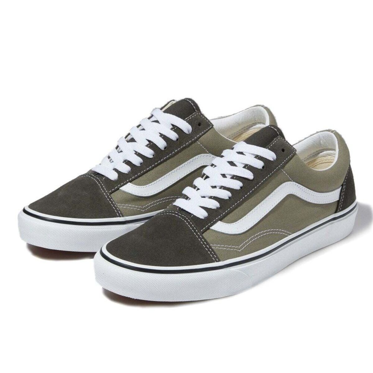 CALZADO VANS OLD SKOOL VERDE OLIVA MASC N436 Cod:VN0A4U3B21H Vans - York Store No Paraguay - Tienda Online de Accesorios Calzados