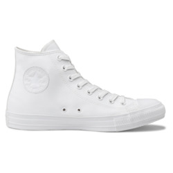 CALZADO CONVERSE MONOCHROME HI CUERO BLANCO CT08250001