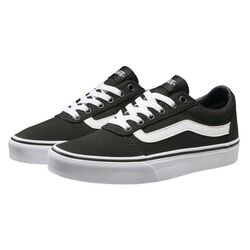 CALZADO VANS WARD NEGRO/BLANCO FEM N 328 Cod:VN0A3IUN187