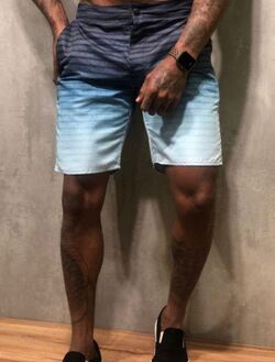 BERMUDA  AUSTIN CLUB WALK REGULAR FIT AGUA Cod:124406/A