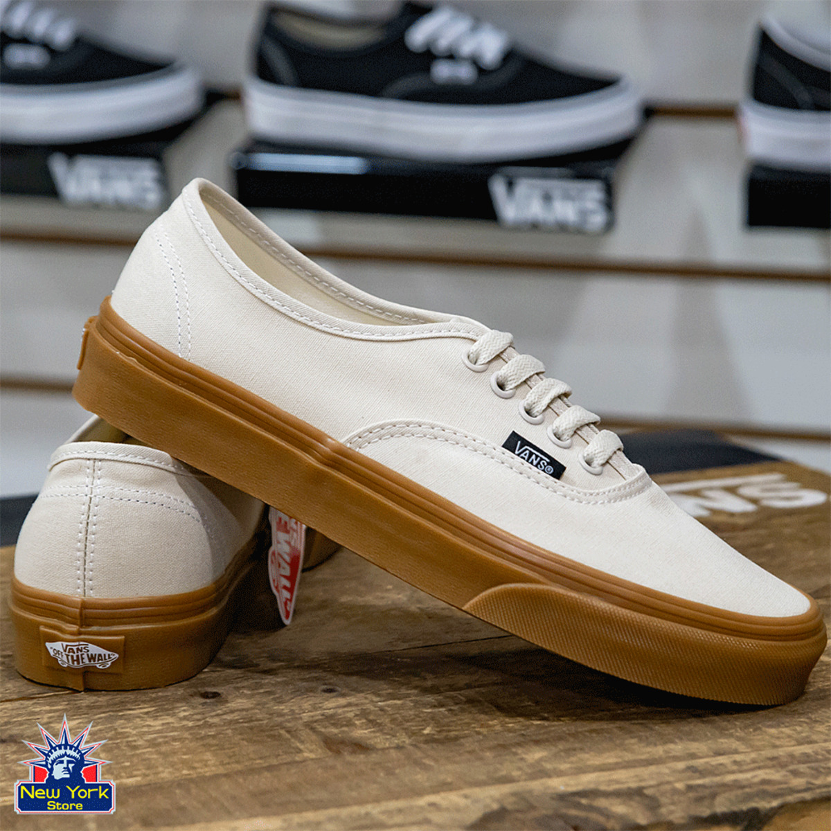 Beige clearance vans authentic