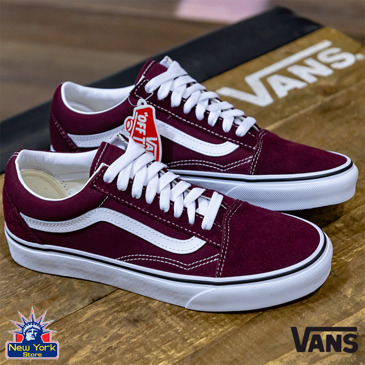 CALZADO VANS OLD SKOOL BORDO N434 Cod:vn0a38g15u7 - Vans - Store No Paraguay - Tienda Online de Ropas, Accesorios y Calzados