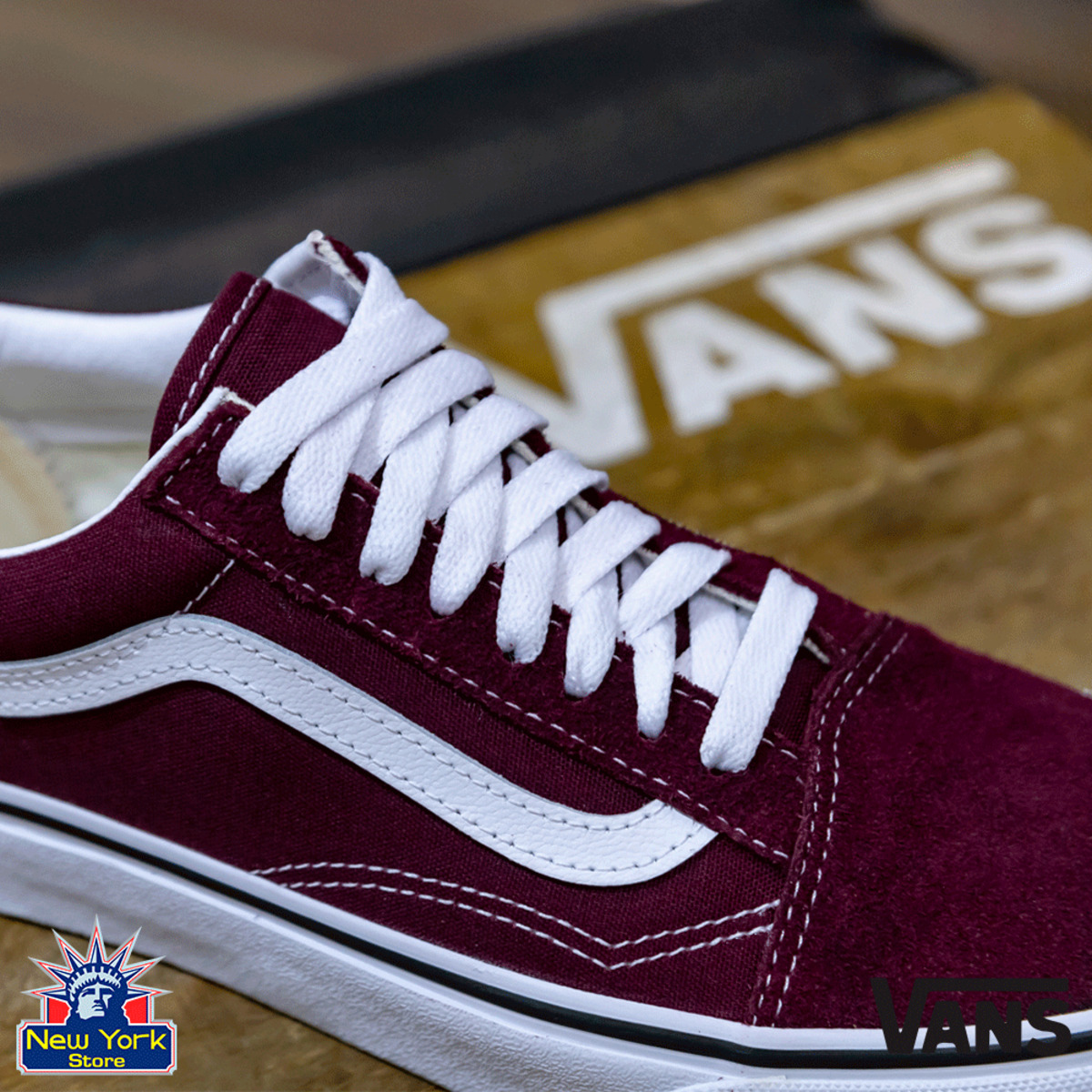 CALZADO VANS OLD SKOOL BORDO N434 Cod:vn0a38g15u7 - Vans - Store No Paraguay - Tienda Online de Ropas, Accesorios y Calzados