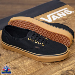 CALZADO VANS AUTHENTIC NEGRO /RUBBER MASC N 387 Cod:VN000TSVBXH