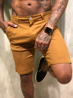 BERMUDA AUSTIN CLUB MASC LY SARJA CHINO MARRON Cod:124309-M