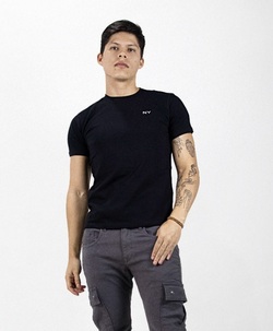 REMERA NY BASICA NEGRO MASC Cod:239NYB01014