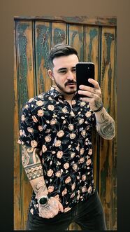 CAMISA BIOTWO MC VISCOSE ESTAMPADO 085061-995