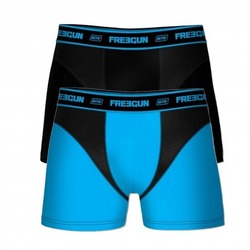 BOXER FREEGUN SPORT PACK X2 AZUL FGAKT/1/BM/SPOX2-A