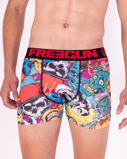 BOXER FREEGUN CAVALERA NARANJA  AZUL AMARILLO FGP24/1/BM/SKU