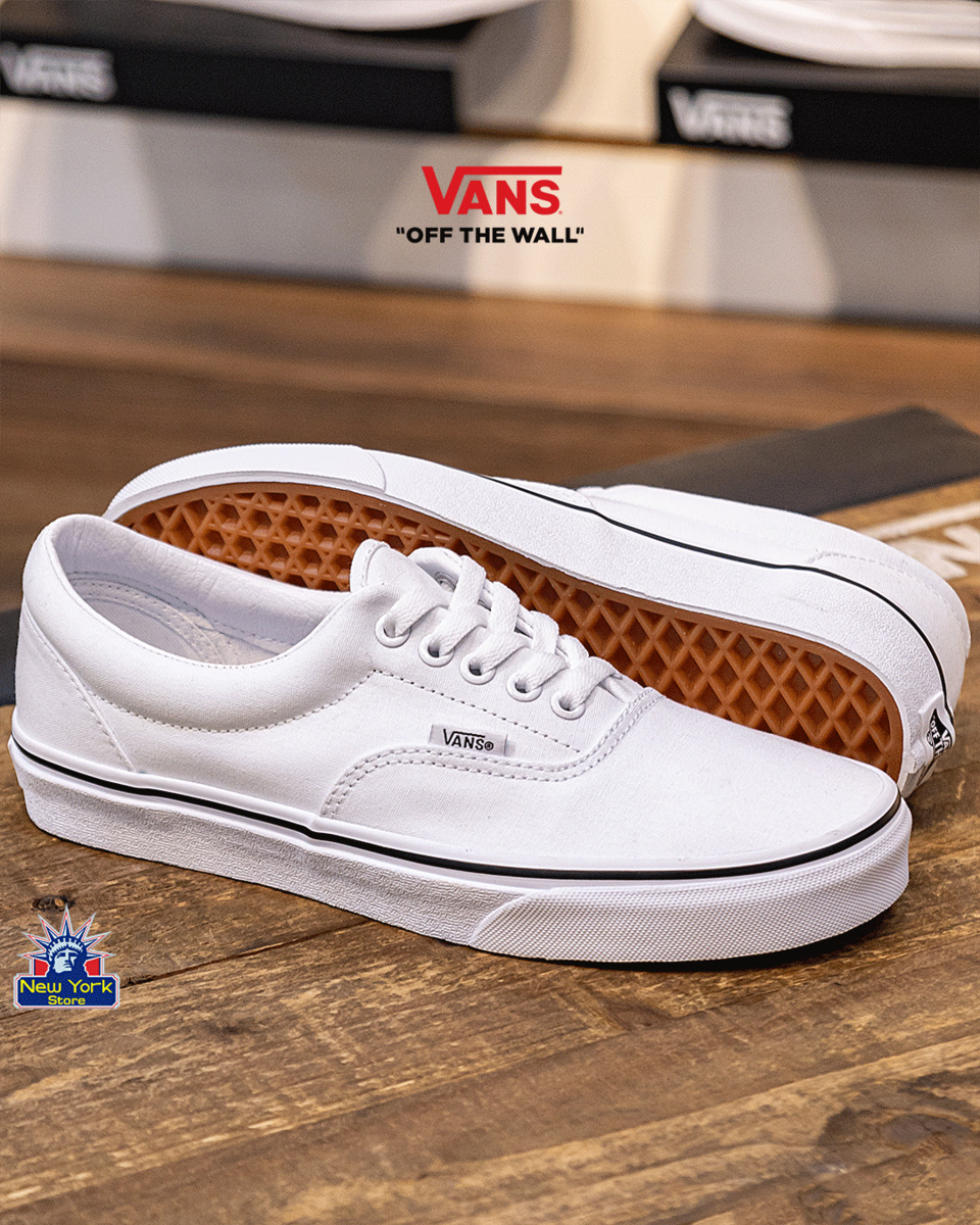 Secreto Precaución La cabra Billy CALZADO VANS ERA TRUE WHITE BLANCO UNISEX N 400 Cod:VN000EWZW00 - Vans -  New York Store No Paraguay - Tienda Online de Ropas, Accesorios y Calzados