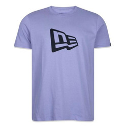 REMERA NEW ERA FLAG FRONTAL LILA PASTEL NEPERTSH001-ROXO