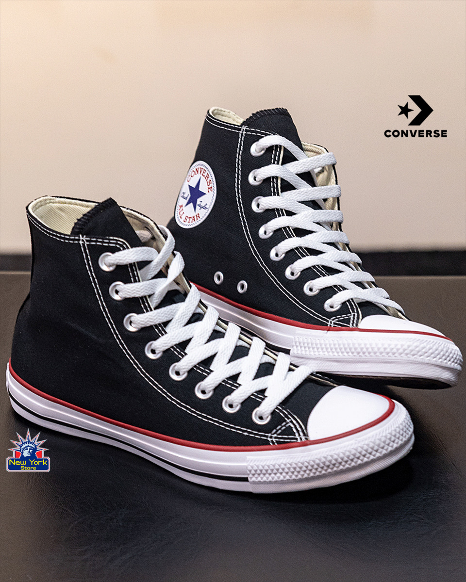 Pacífico Molesto Artista CALZADO CONVERSE CHUCK TAYLOR CAÑO NEGRO ROJO N46 Cod:ct00040007 - Converse  - New York Store No Paraguay - Tienda Online de Ropas, Accesorios y Calzados