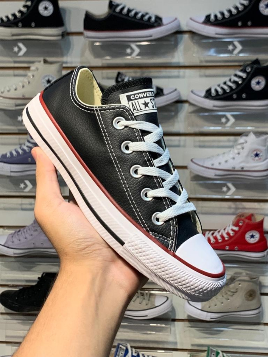 CALZADO CONVERSE CUERO LINEA ROJA CT04500003 - Converse New York Store No - Tienda Online de Ropas, Accesorios y Calzados