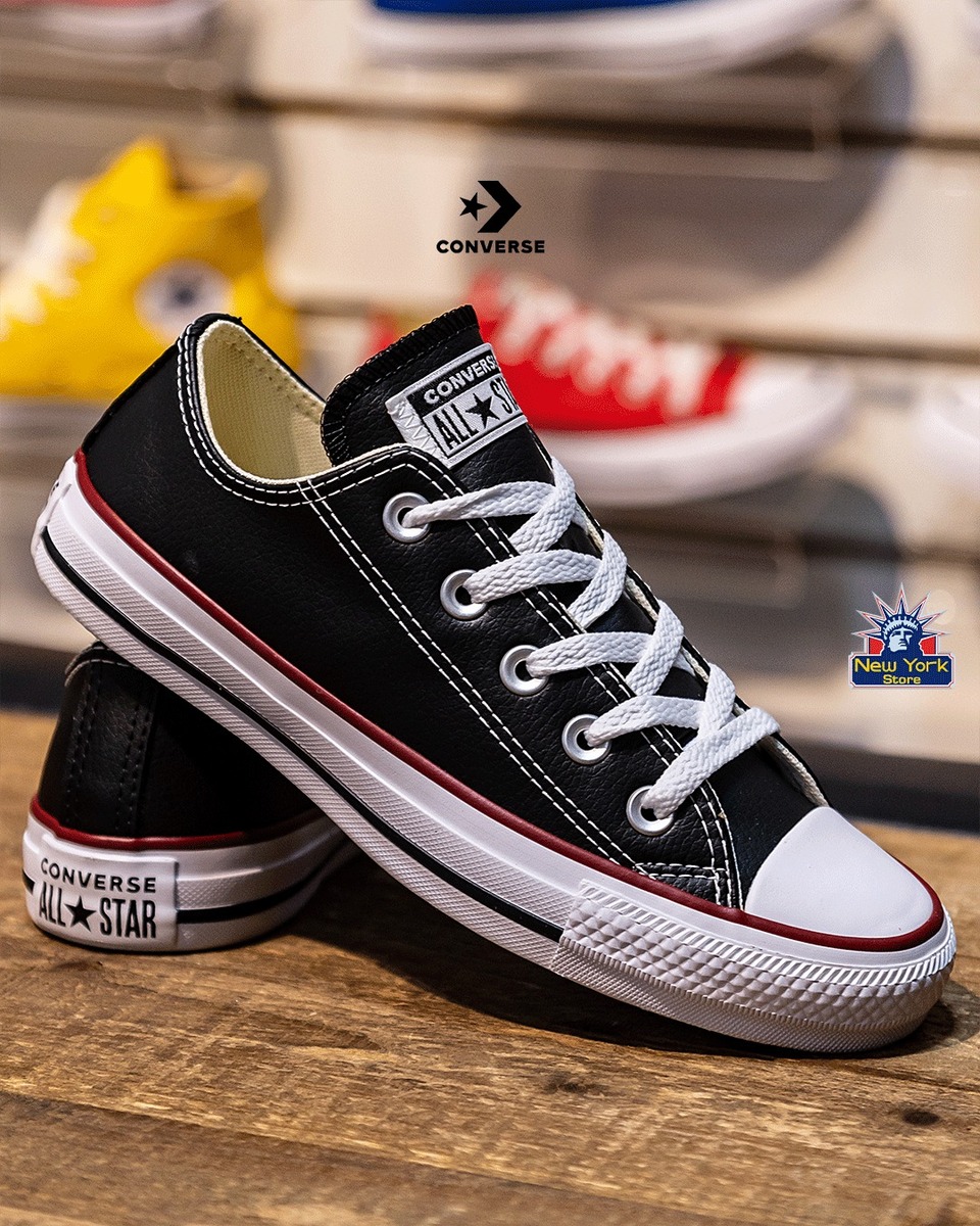 CALZADO CONVERSE CUERO LINEA ROJA CT04500003 - Converse New York Store No - Tienda Online de Ropas, Accesorios y Calzados