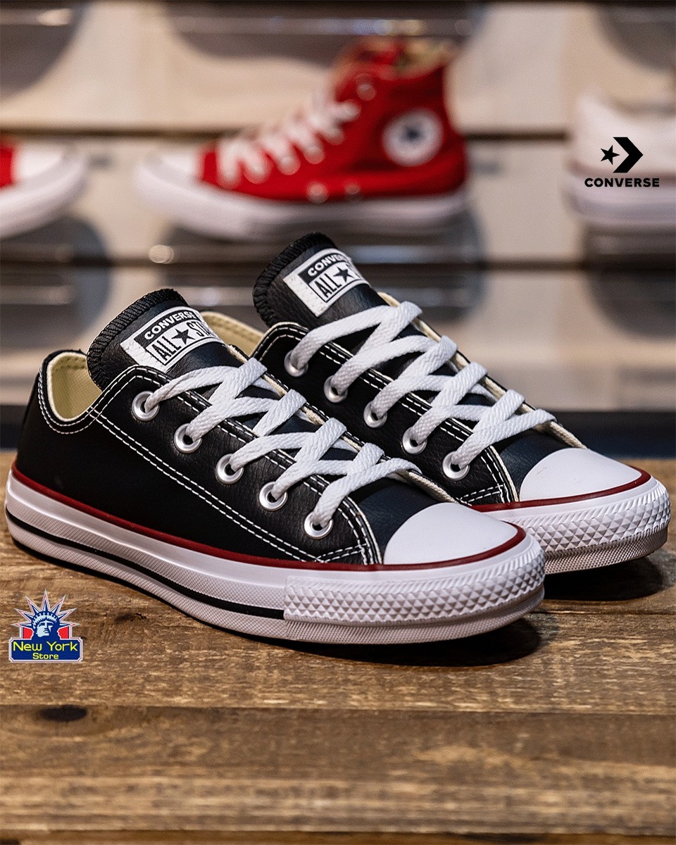 CALZADO CONVERSE CUERO LINEA ROJA CT04500003 - Converse New York Store No - Tienda Online de Ropas, Accesorios y Calzados