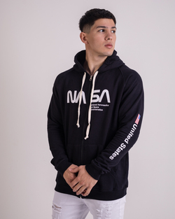 MOLETON NY NEW YORK NASA ZIPPER NEGRO 03 239NYMNASAZN03
