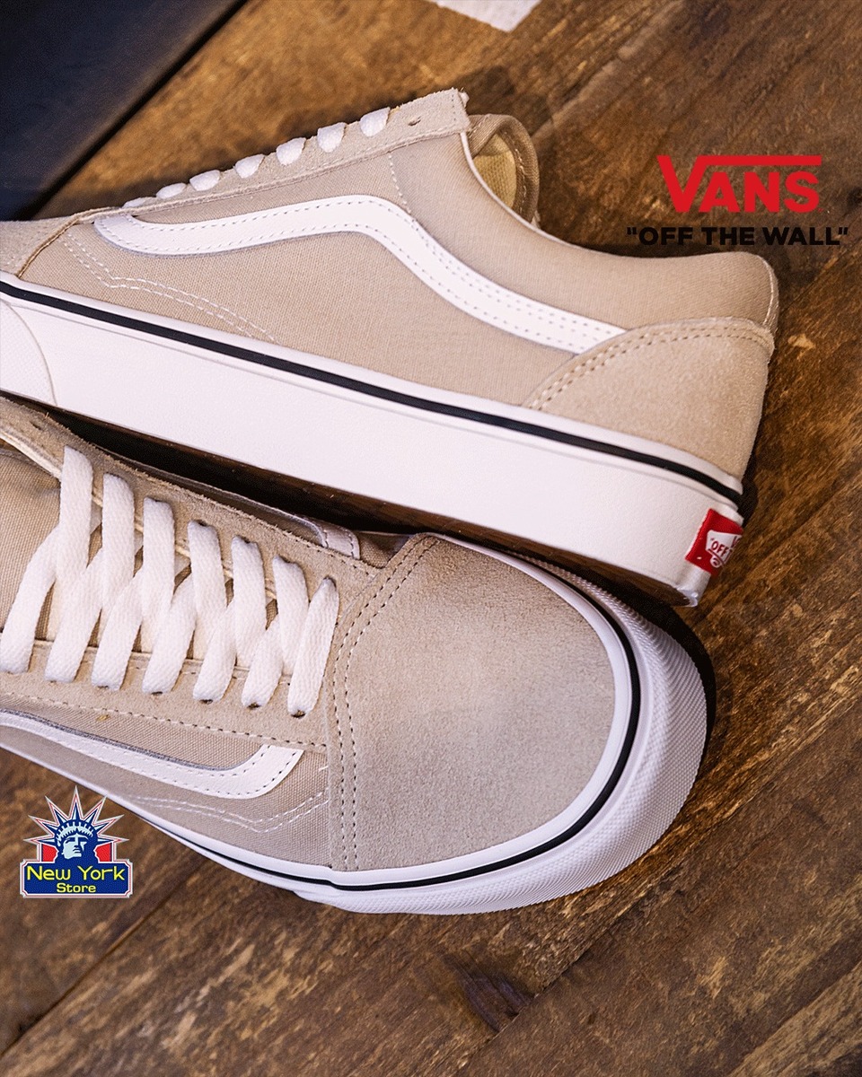vans hombre beige