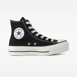 CALZADO CONVERSE PLATAFORMA ALTO LIFT HI NEGRO TELA 166582c
