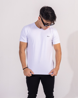 REMERA NY BASICA BLANCO MASC Cod:239NYB01016