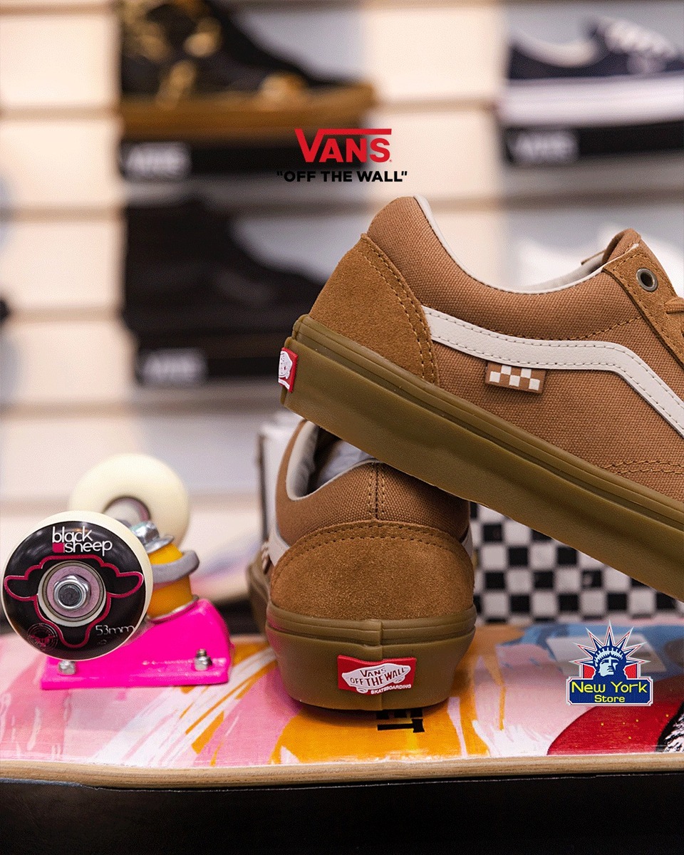 CALZADO VANS SKATE OLD SKOOL BROWN VN0A5FCBBGZ Vans New York Store