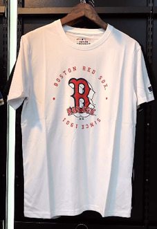 REMERA MLB RED SOX BLANCO ROJO MASC FXP MLBT52310WHT