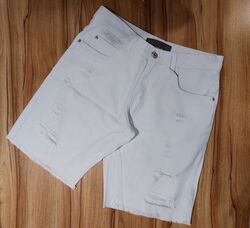 BERMUDA  AUSTIN CLUB SARJA SLIM FIT WHITE 128378