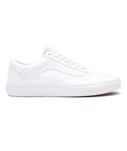 CALZADO VANS OLD SKOOL CUERO UNISEX TUMBLE WHITE Cod:VN0A38G1ODJ