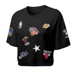 REMERA NBA CROP BULLS FXP NBACT62320BK