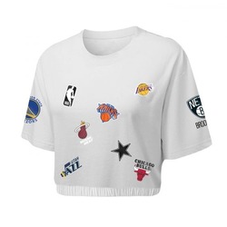 REMERA NBA CROP FXP NBAC6232WH1