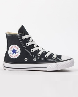 CALZADO CONVERSE INFANTIL CHUCK TAYLOR HI NEGRO CK00040002