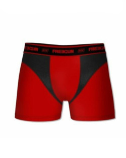 BOXER FREEGUN HOMME MICROFIBRE AKTIV SPORT RED