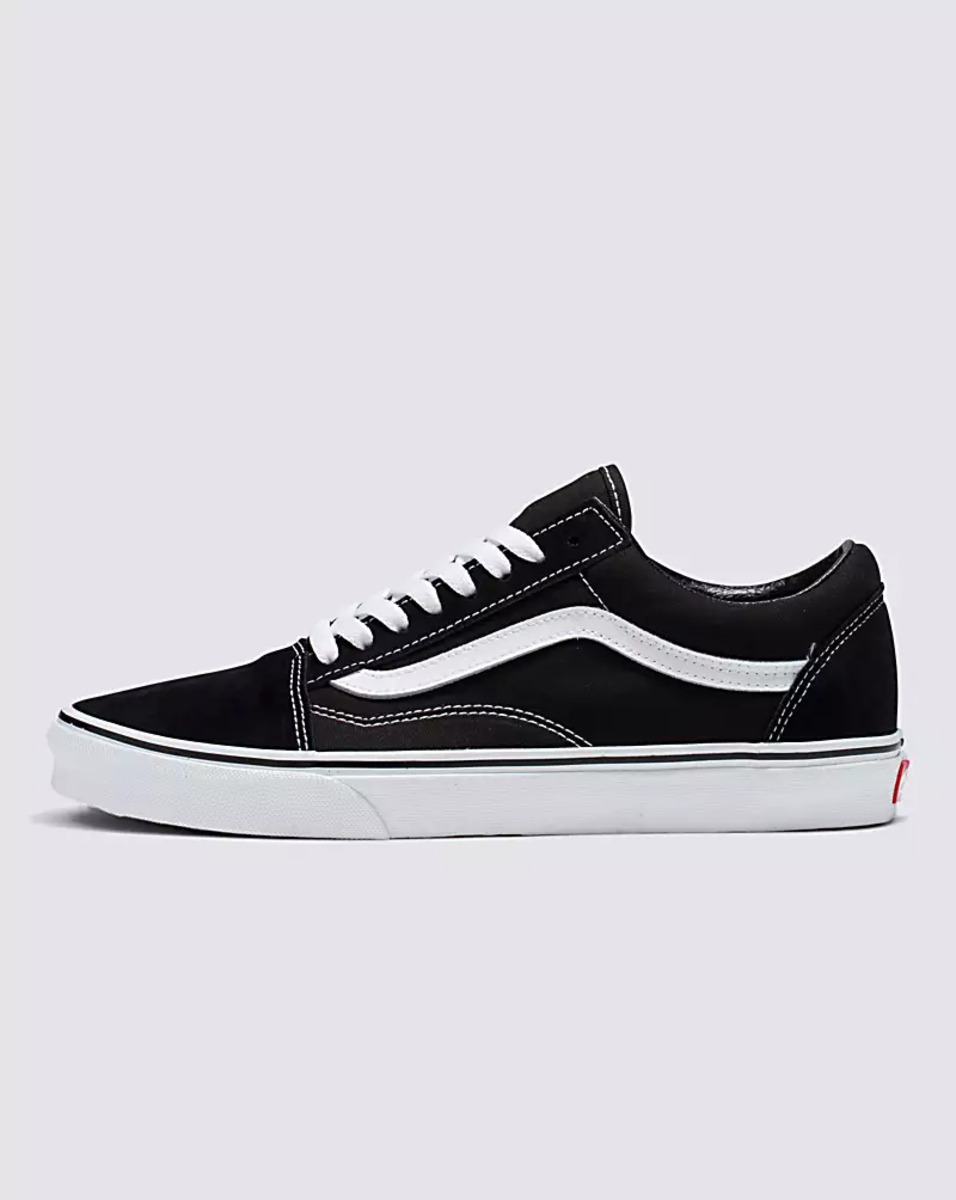 Vans gris on sale y negro