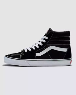 CALZADO VANS SK8-HI NEGRO/BLANCO UNISEX N 469 Cod:VN000D5IB8C