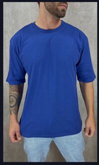 REMERA AUSTIN CLUB OVERSIZED MASC AZUL