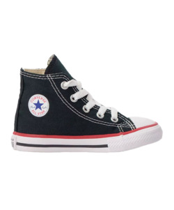 CALZADO CONVERSE ALL STAR INFANTIL CANO LARGO NEGRO BEBE ck00030007