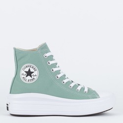 CALZADO CONVERSE CHUCK TAYLOR MOVE HI VERDE CANO ALTO