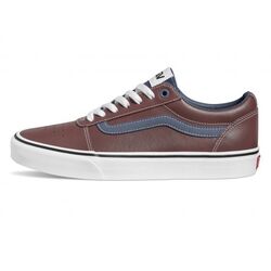 CALZADO VANS WARD CUERO MARRON COD: VN0A5HTSCKW