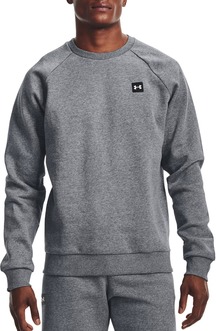MOLETON UNDER ARMOUR RIVAL FLEECE CREW GRIS 1357096-012